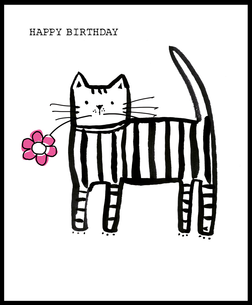 Doodle: Birthday Cat
