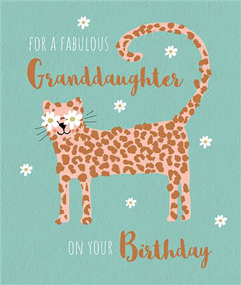 Bday Gdau Daisy Leopard