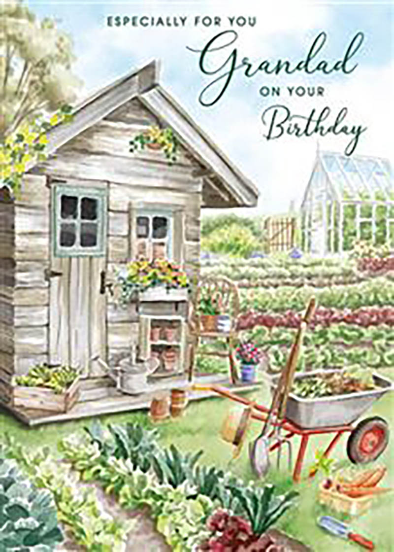 Bday Gdad Garden Shed