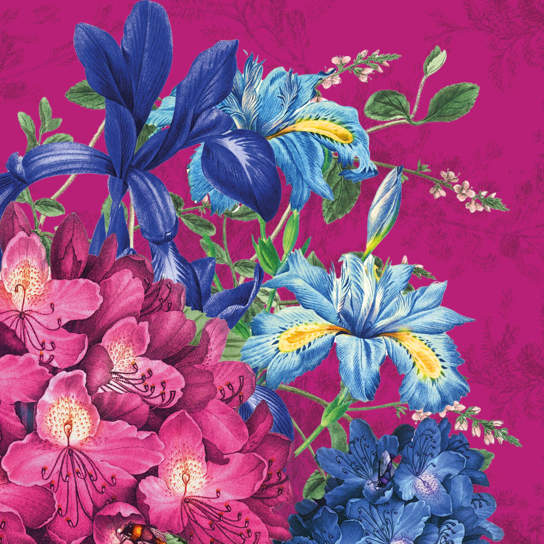 Botanist: Azure Elegance