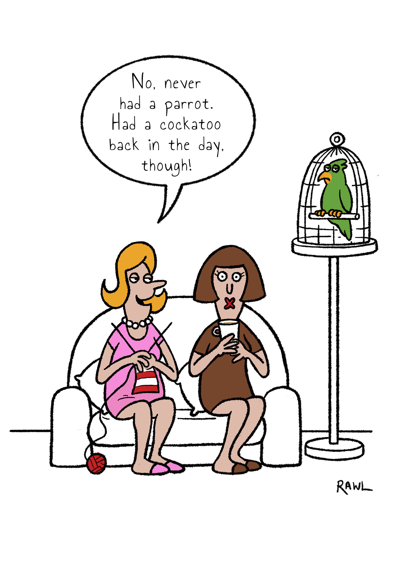 Humour Factory3: A Parrot