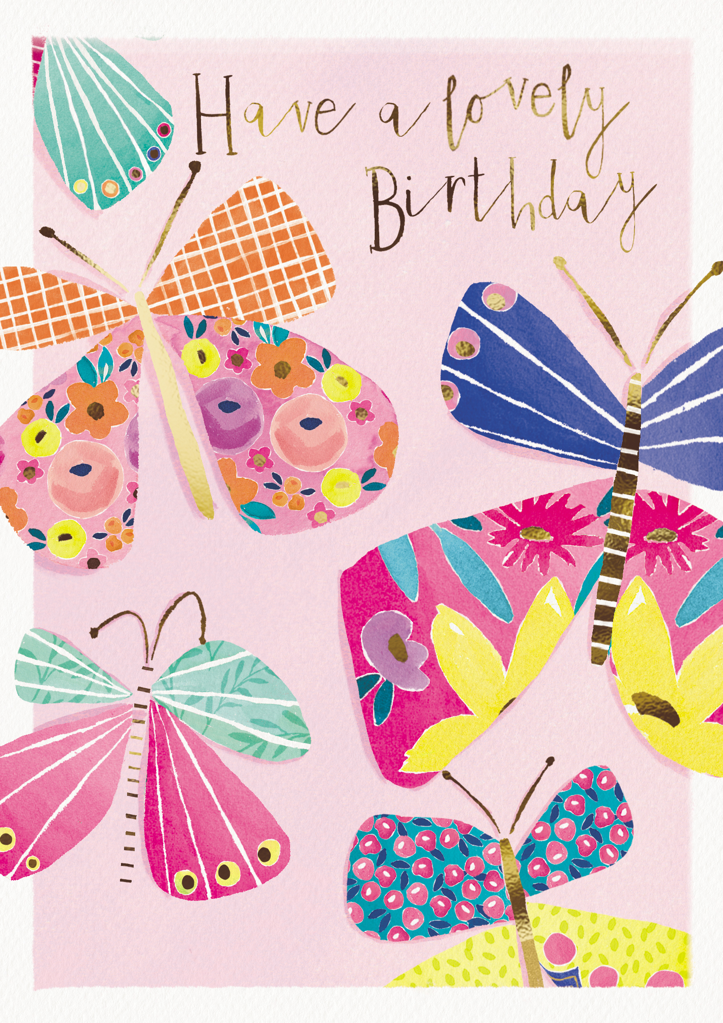 Peach Sorbet: Butterflies