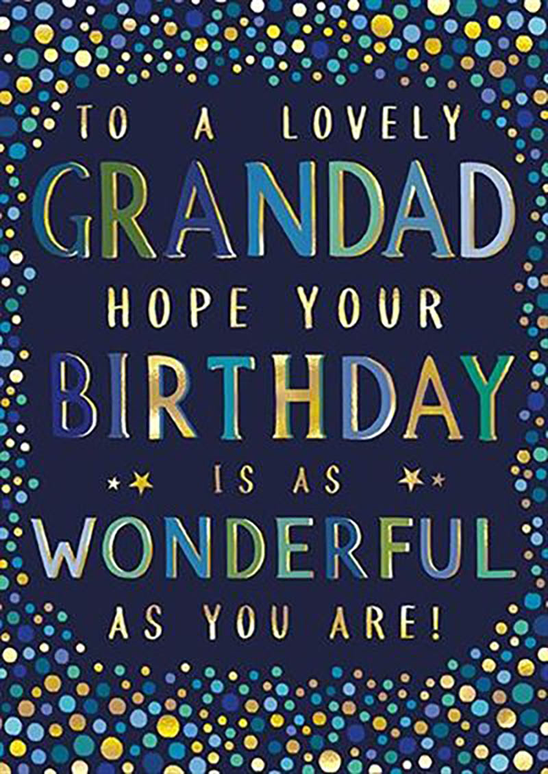 Bday Gdad Dotty Text