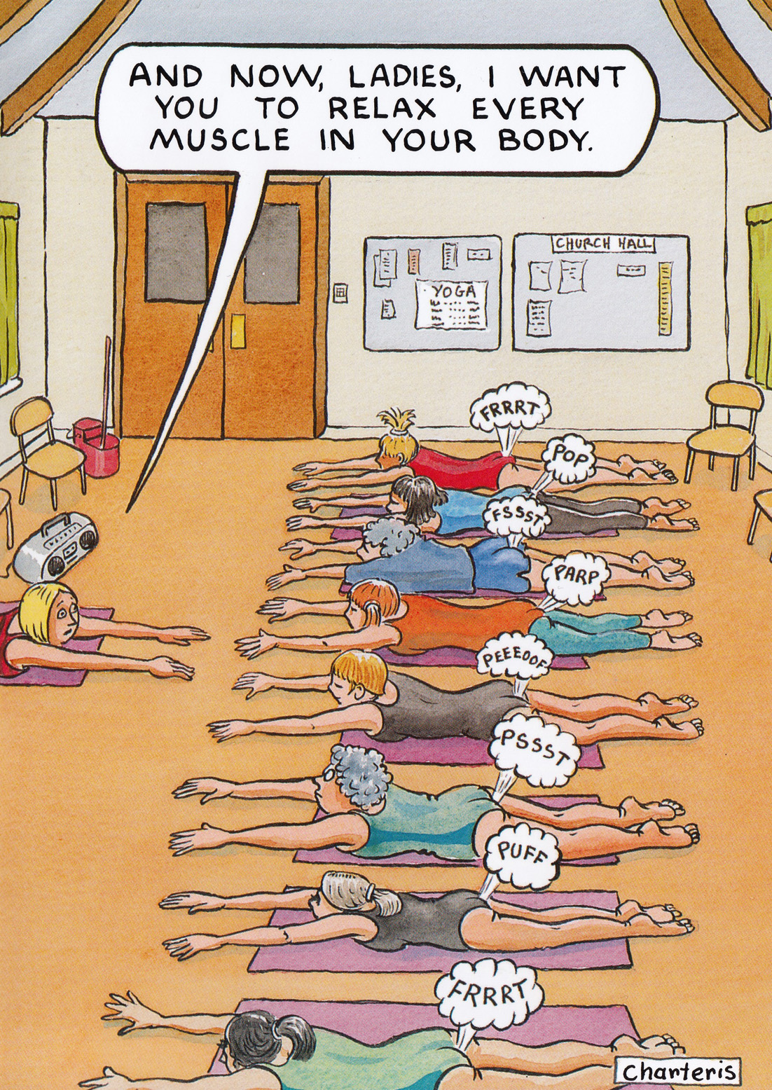 Bottomline: Relax Muscles