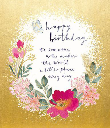 Cosmopolitan: Birthday Sentiment