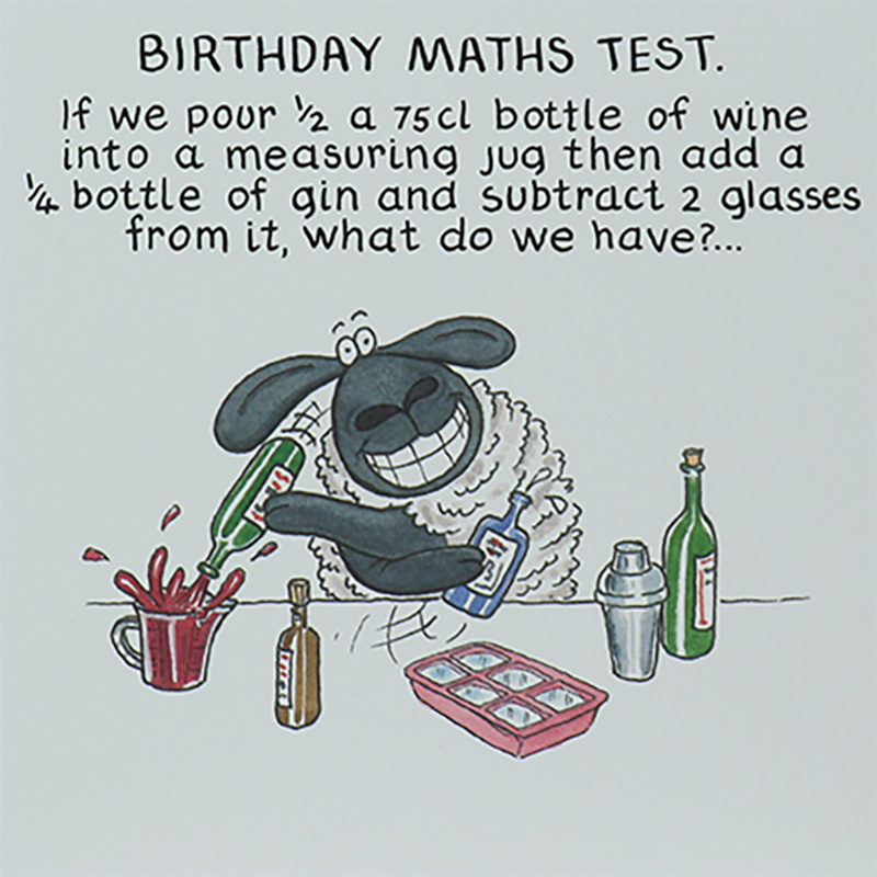 Funny Farm: Birthdy Maths Test