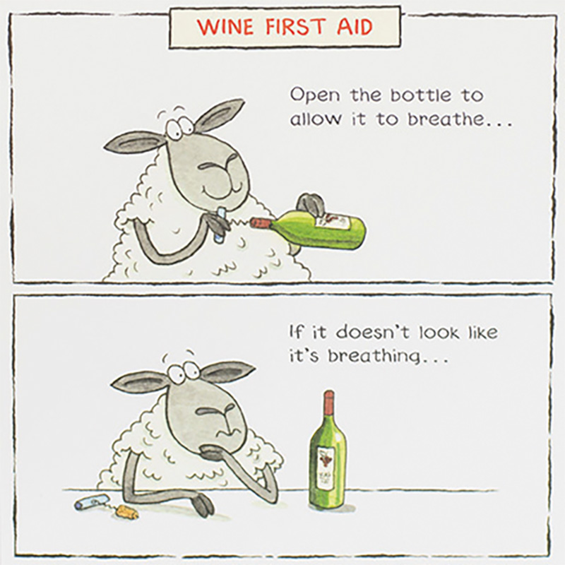 Funny Farm: Wine First Aid