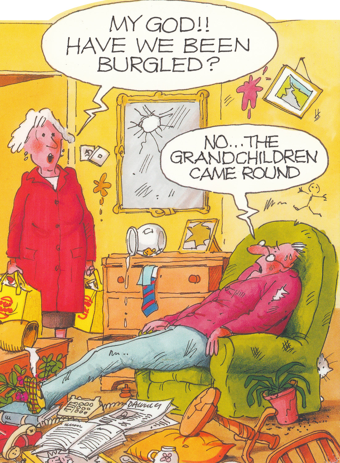 Wrinklies: Burgled