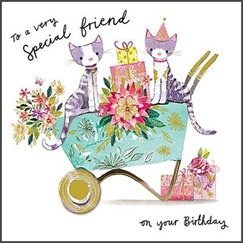 Artisan: Cat Wheelbarrow