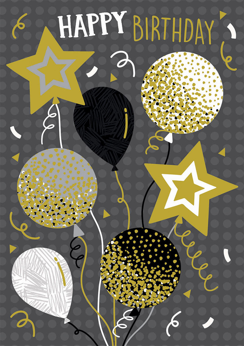 Capisco Noir: Birthday Balloons