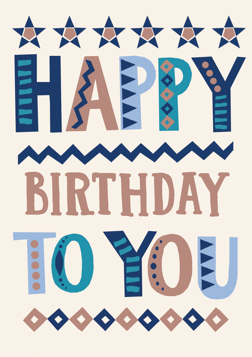 Capisco Blue: Bday Text