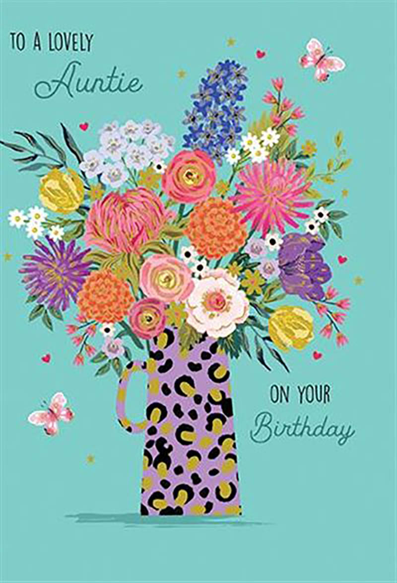 Capisco: Bday Auntie Flowers