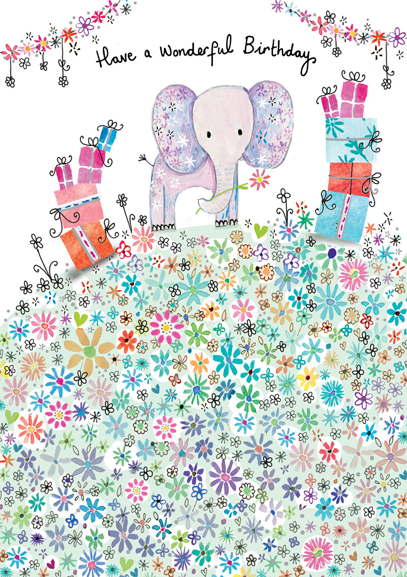 Daisy Patch: Hb Elephant