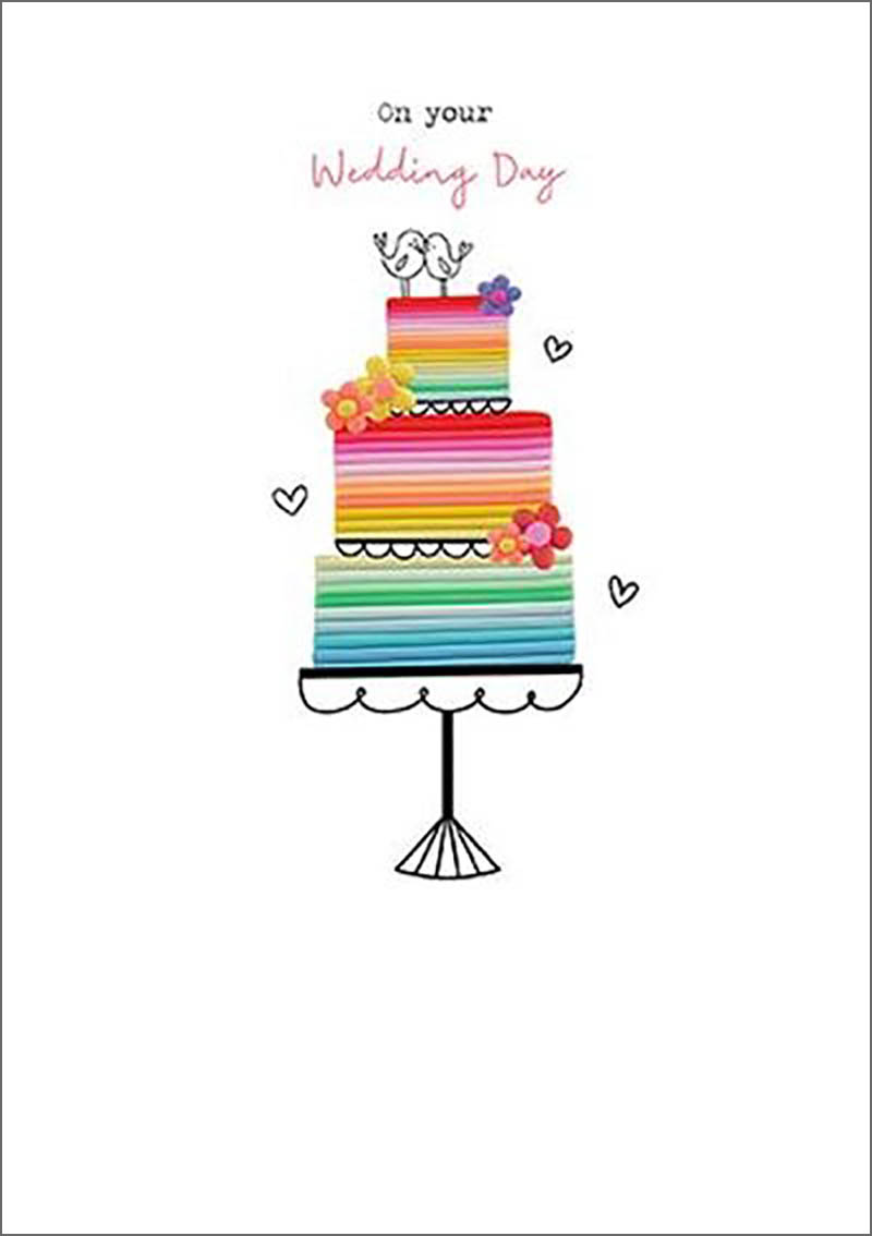 Marzipan Rainbow: Wedding Day