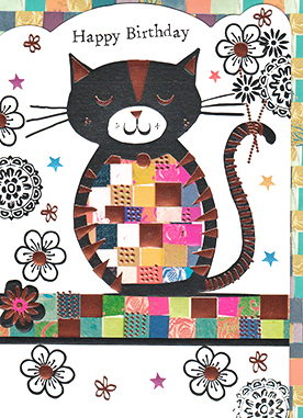 Mosaic: Bday Cat