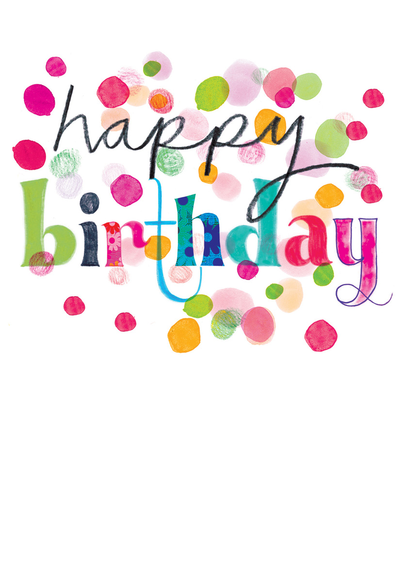 Umami: Birthday Confetti Text