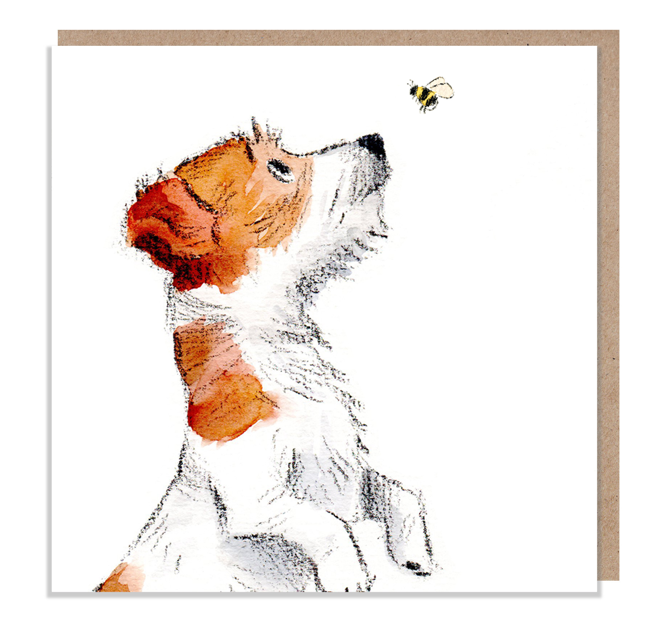 Barking : Jack Russell And Bee