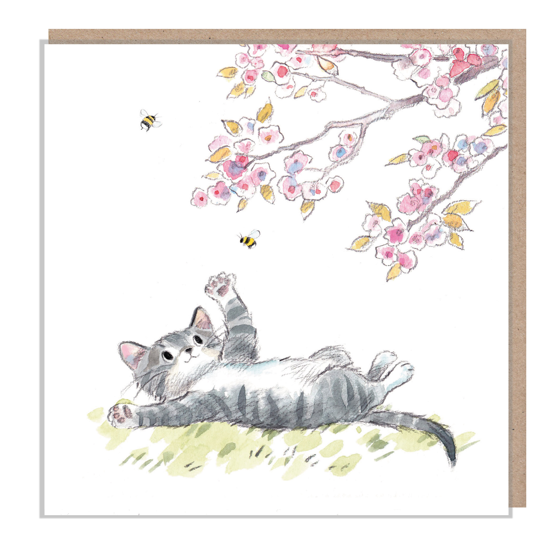 Puurfect: Grey Tabby Blossom