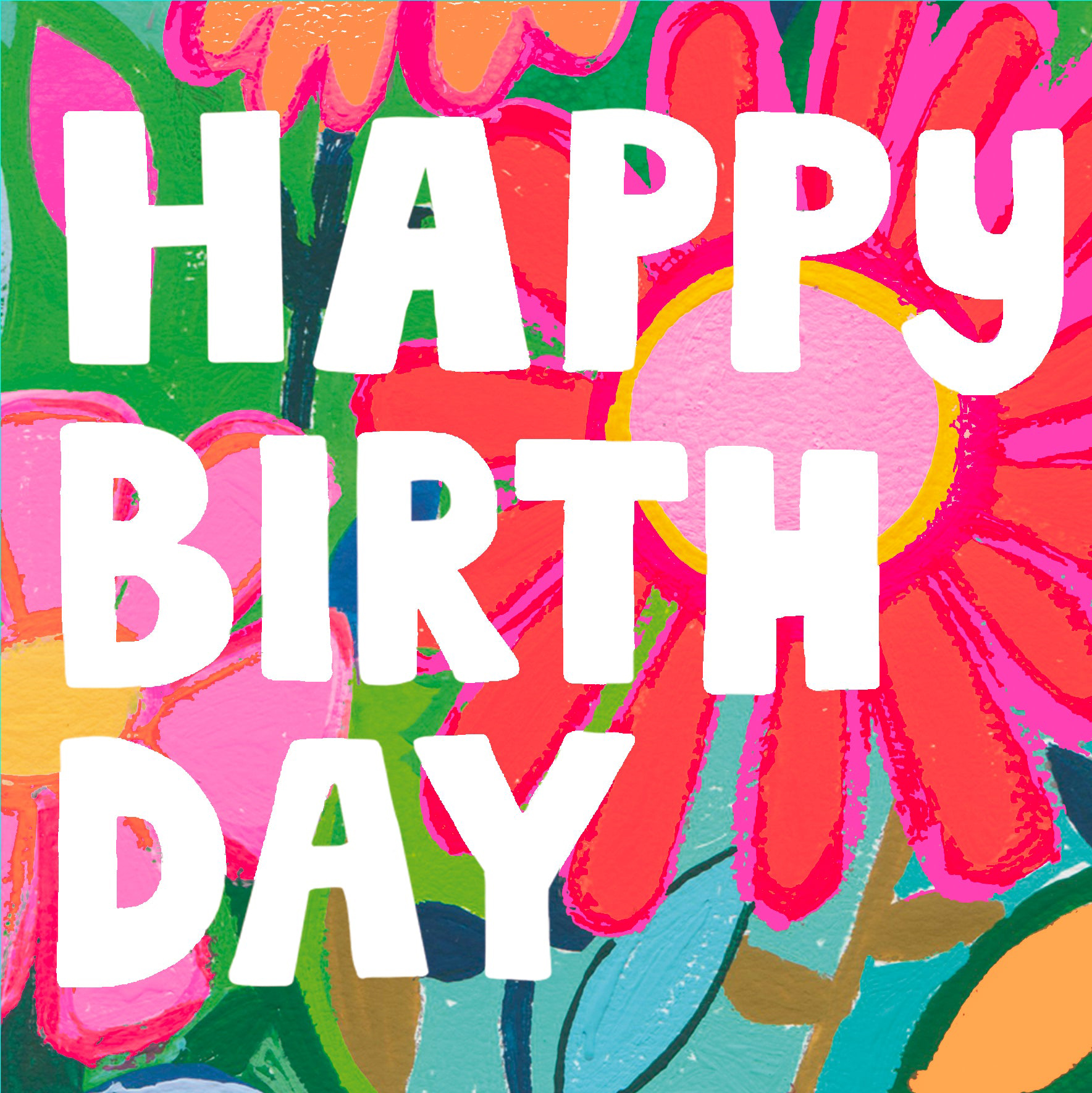 Fleurescent: Big Birthday Flower