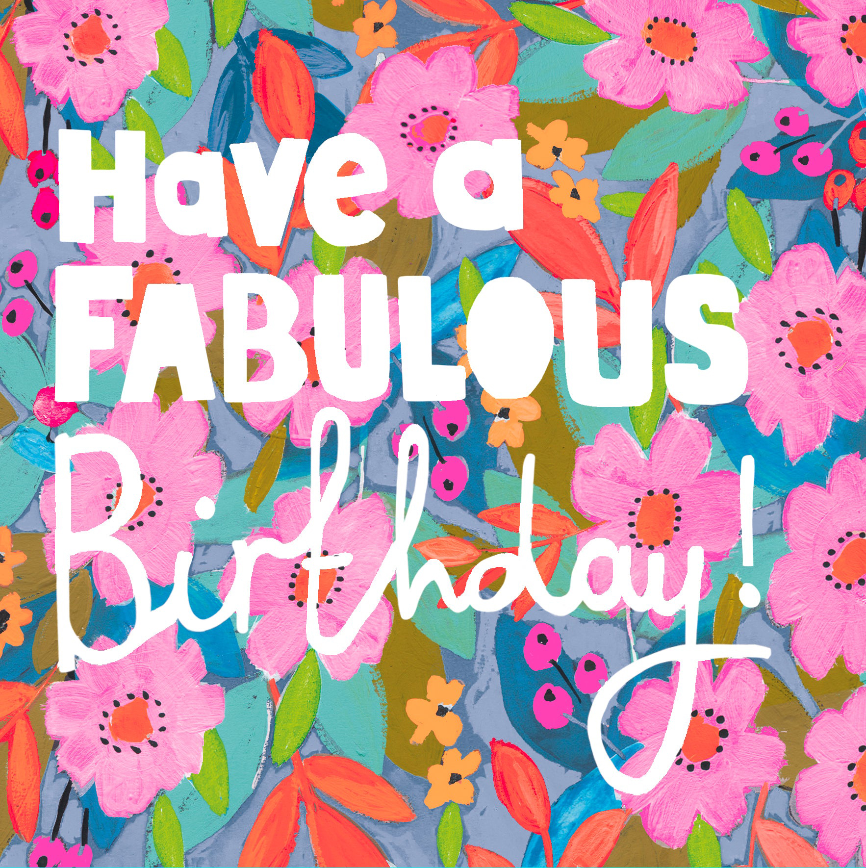 Fleurescent: Fab Pink Flowers