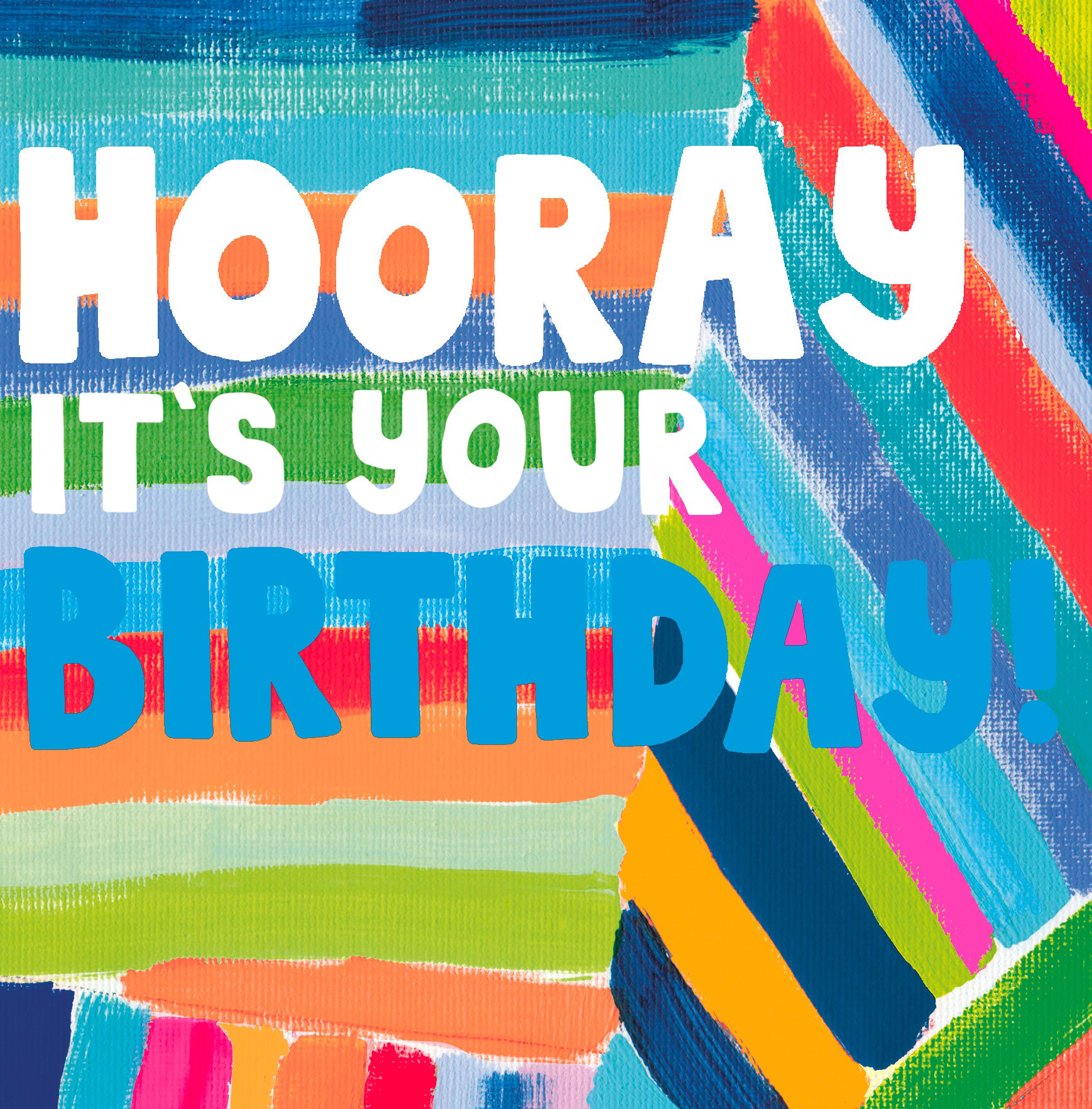 Fleurescent: Painterly Stripes