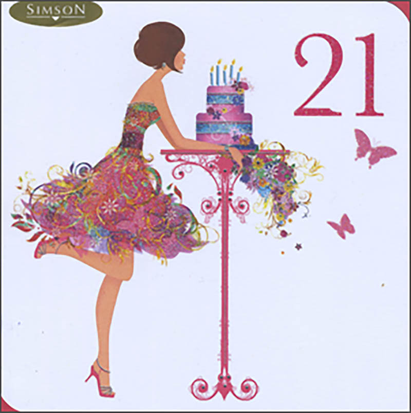 Cascade: Age 21 Bday Cake