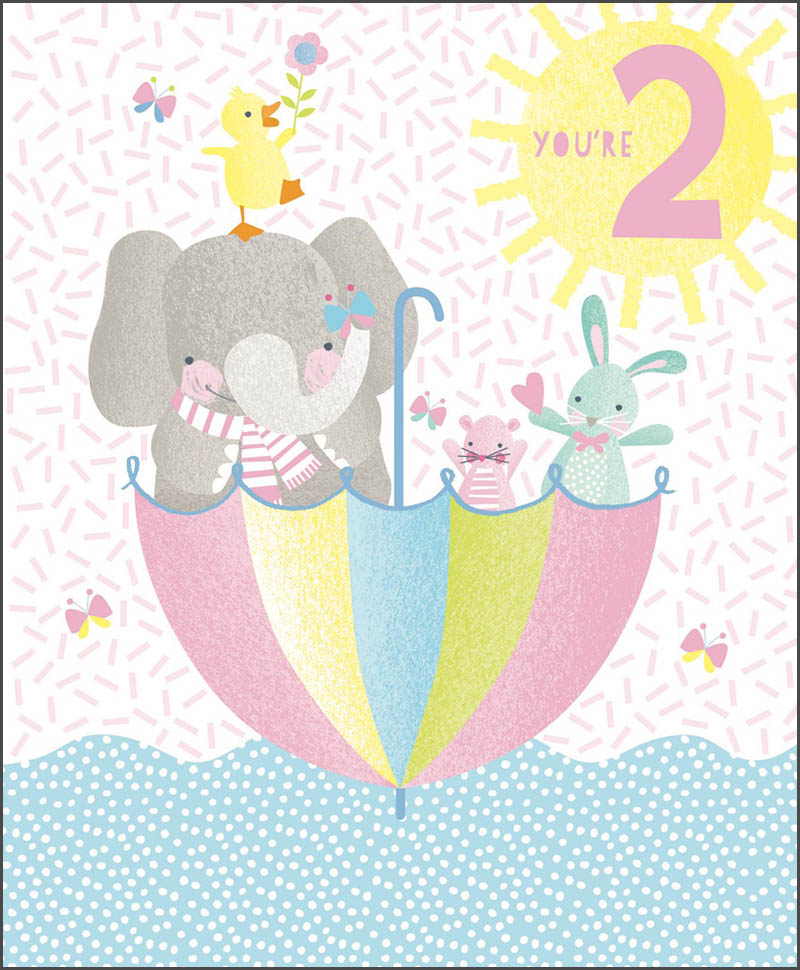 Bd Age 2 Girl Elephant Friends