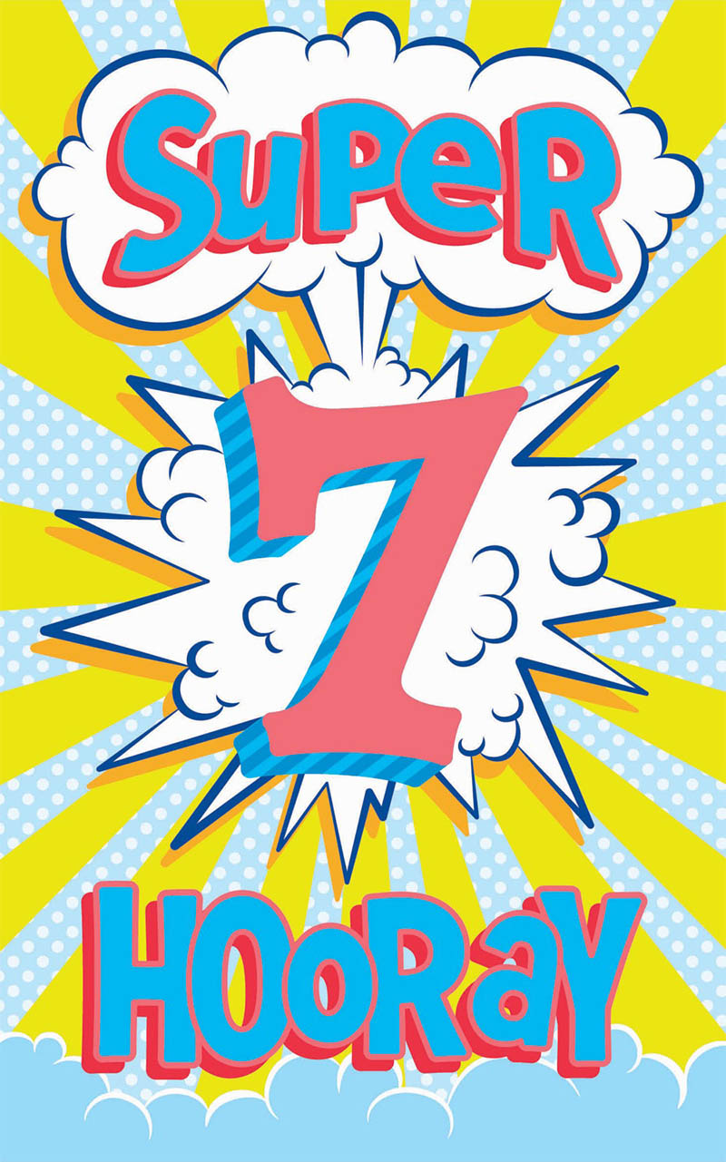 Bd Age 7 Boy Supr Comic Hoorh