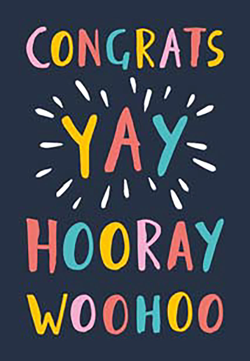 Woohoo Hooray Words