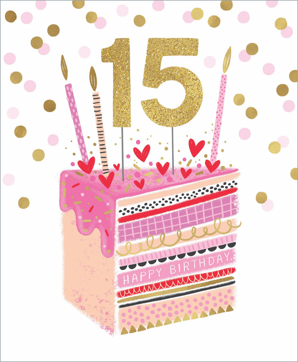 Bday Age 15 Girl Cake