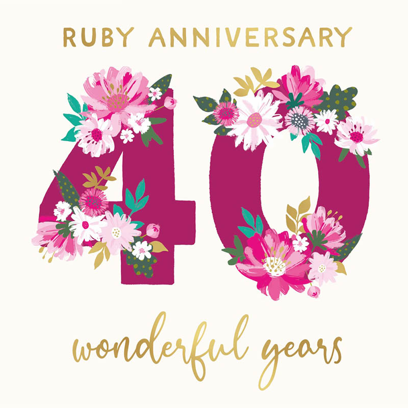 Ann 40 Wonderful Years