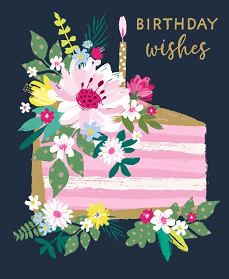 Freda: Birthdayy Cake Slice