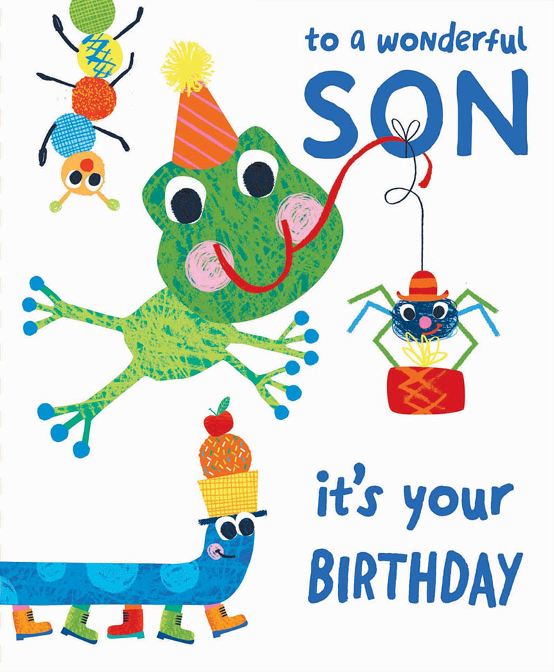 Bday Son Juvenile Zany Bugs