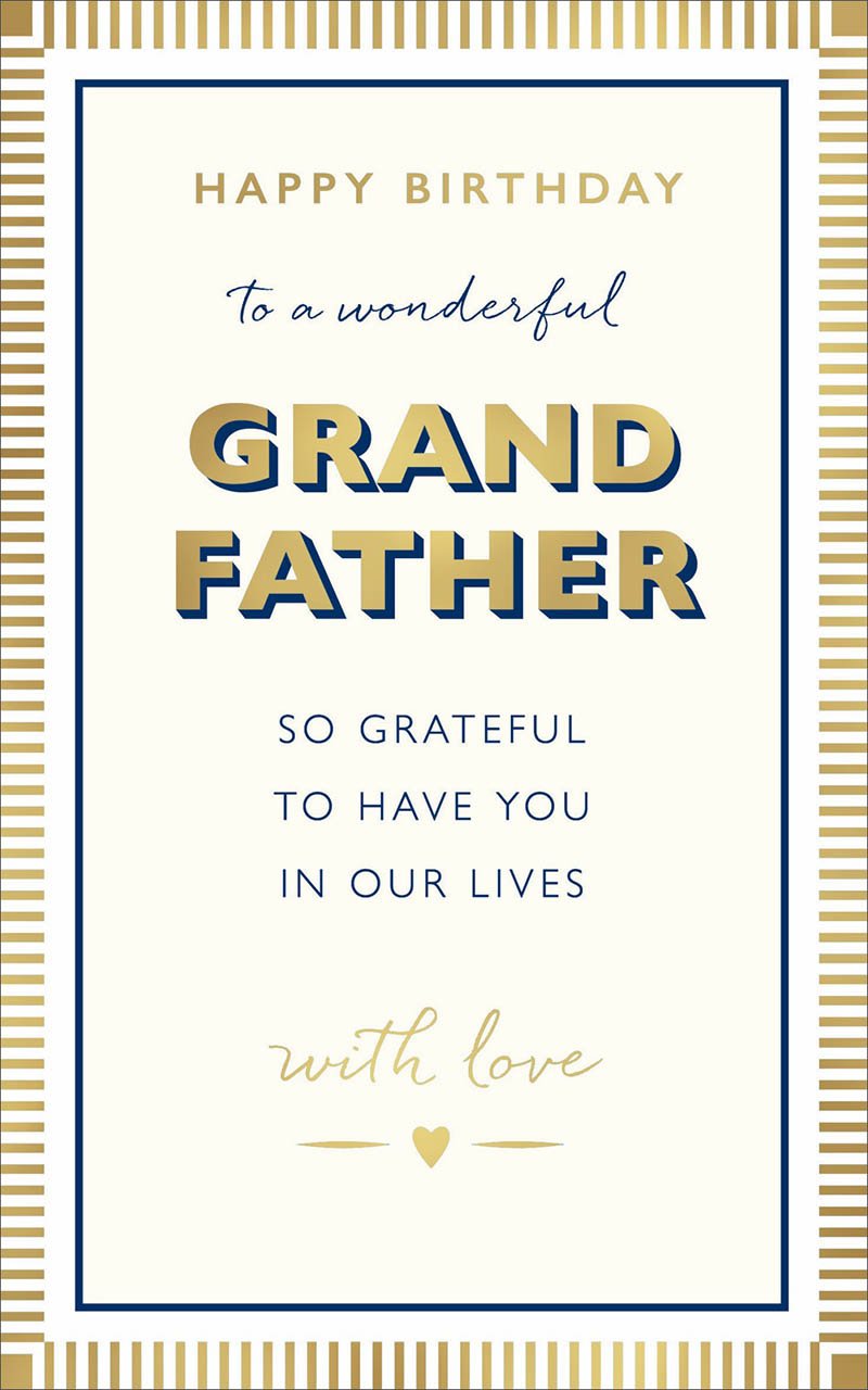 Bday Grandfather Formal Type
