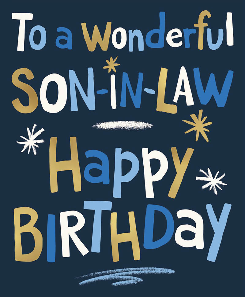 Bday Son In Law Wizz Fizz Type