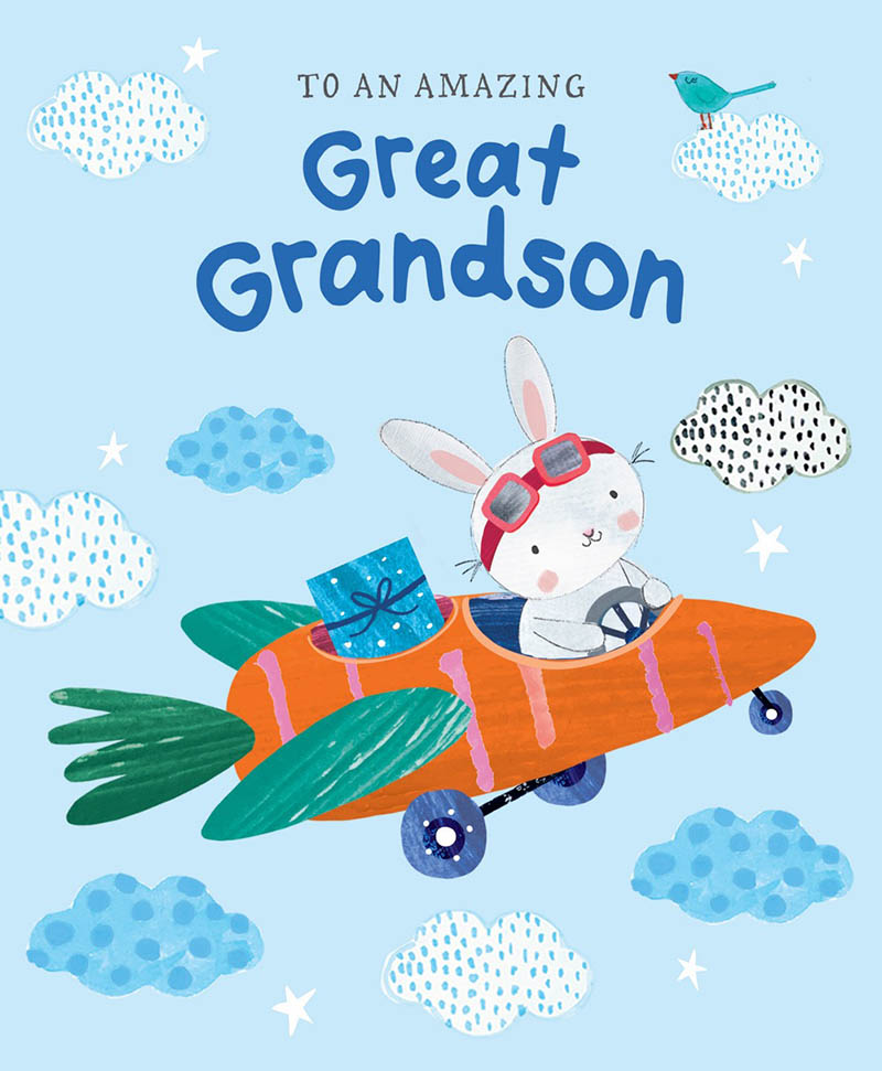 W&W Bday Grt Gson Bunny Carrot