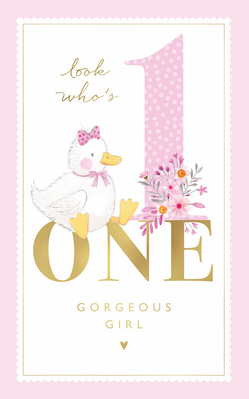 Bday Age  1 Girl Litl Duckling