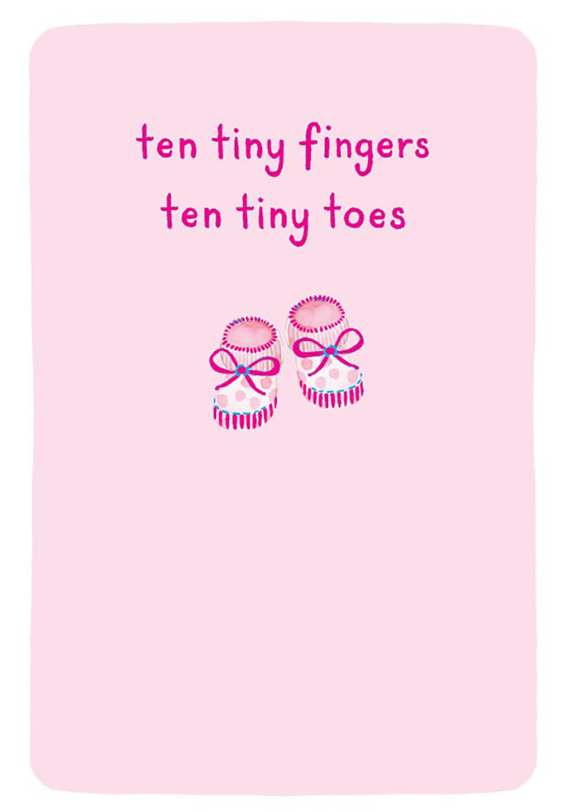 Baby Girl Tiny Fingers Toes