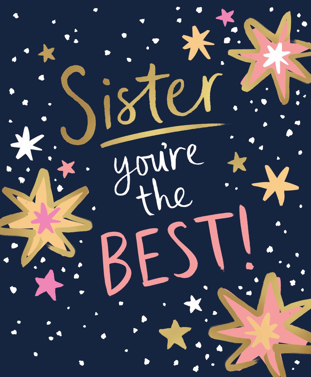 Bday Sis Teen Night Stars