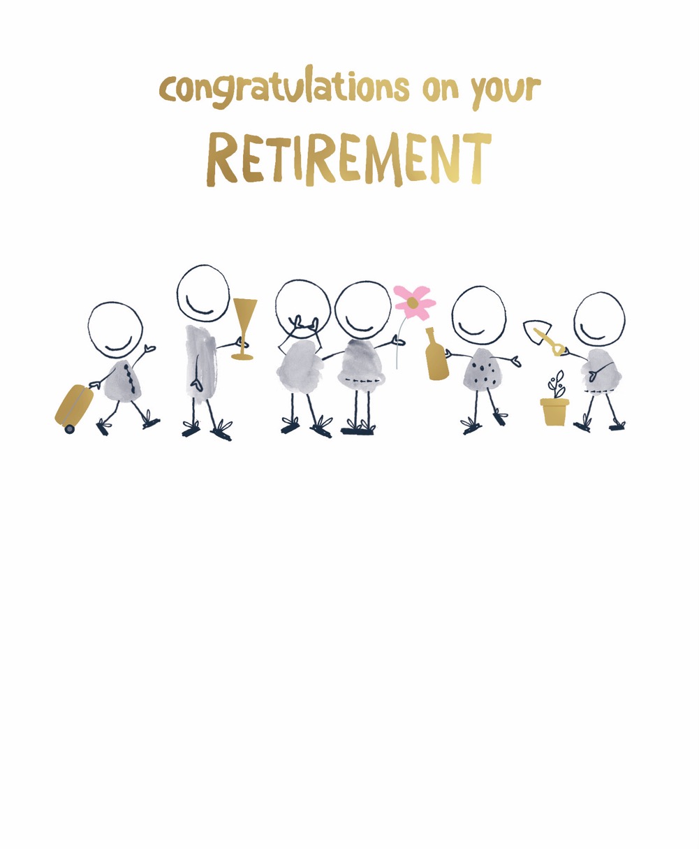 Retirement Female Congrats