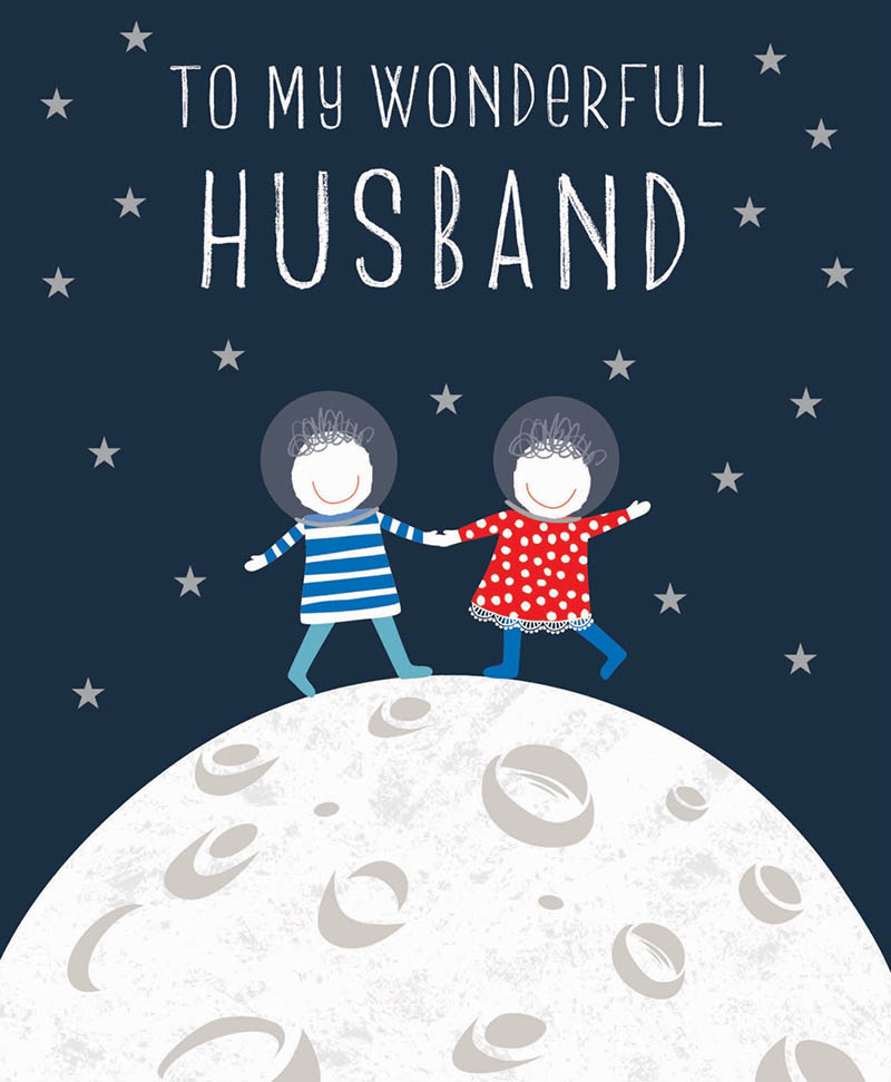 Pip&Me: Bday Husb Lve You Moon