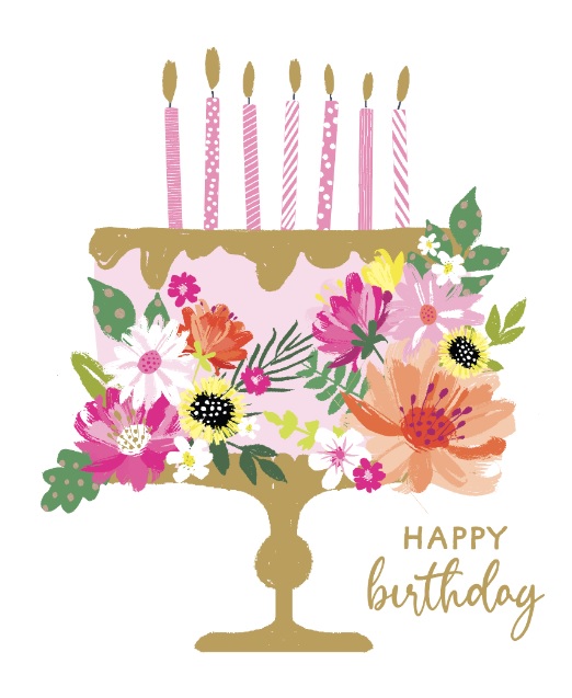 Freda: Floral Cake Stand