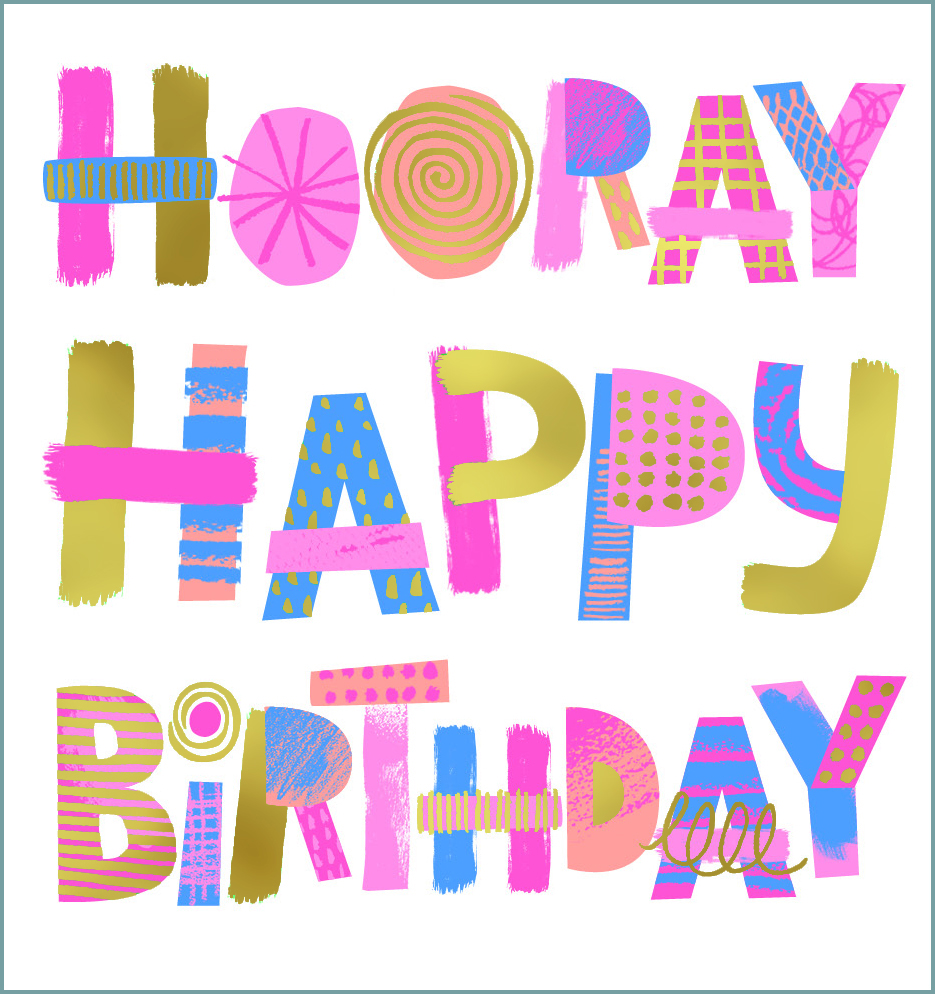 Mini: Scribbles Hooray