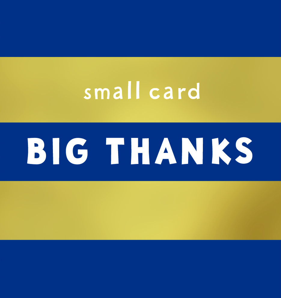 Mini: Thank You Male Stripes