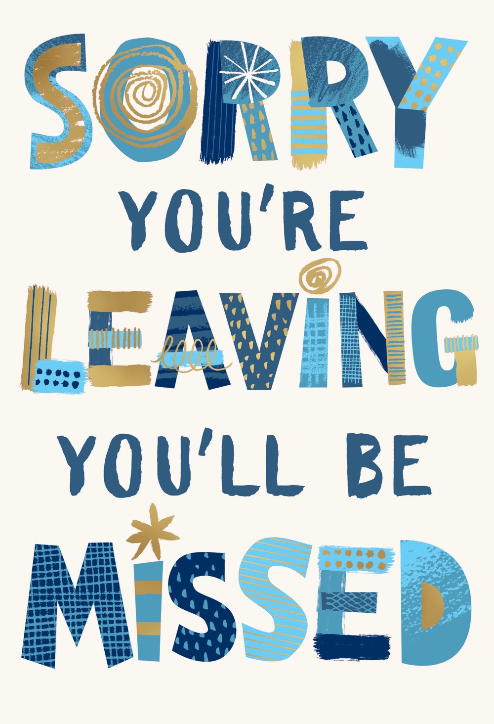 Jumbo Leaving Job Scratchy Patchy Type