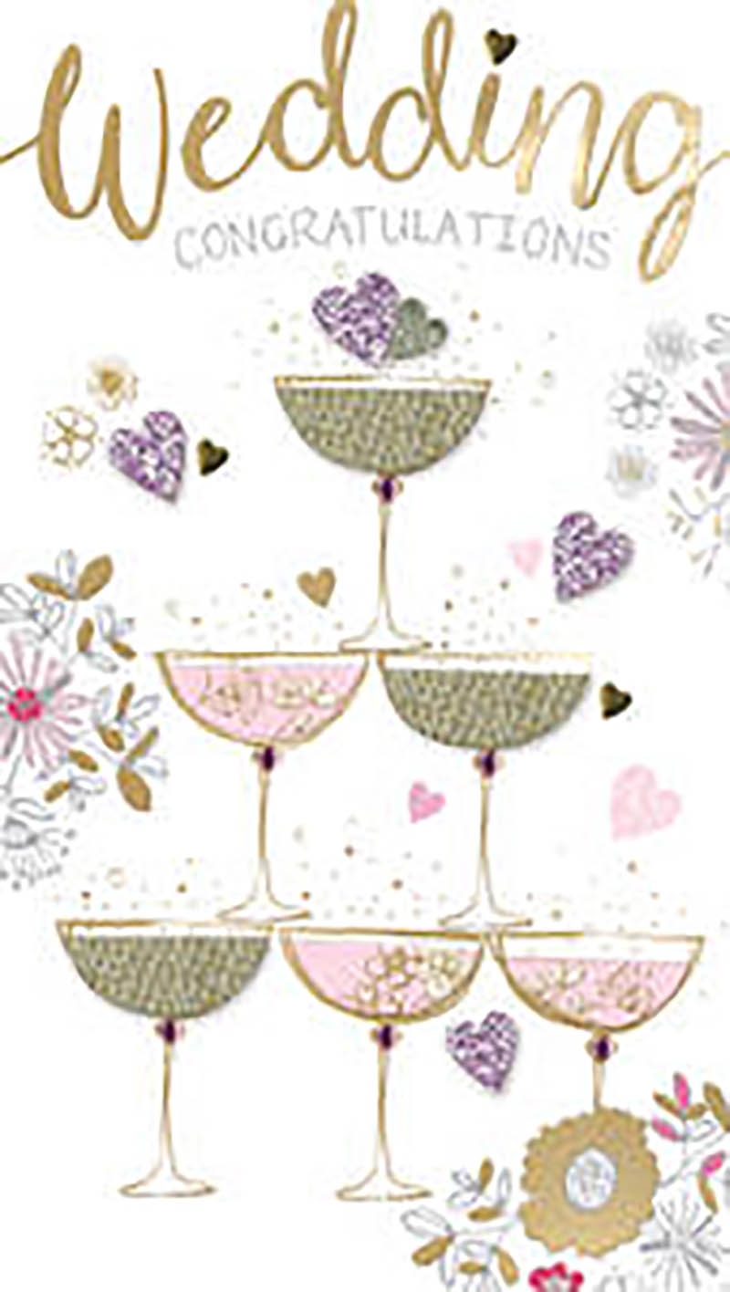 Champagne: Wedding Congrats