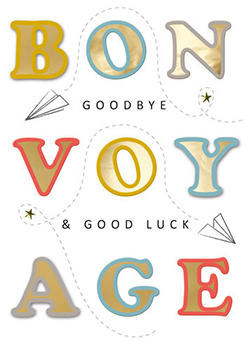 Just To Say: Bo Voyage