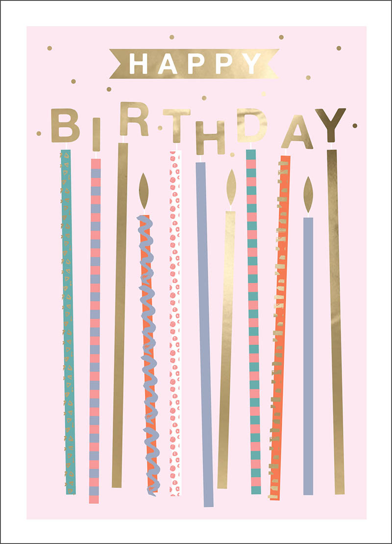 Portobello Rd: F Birthday Candles