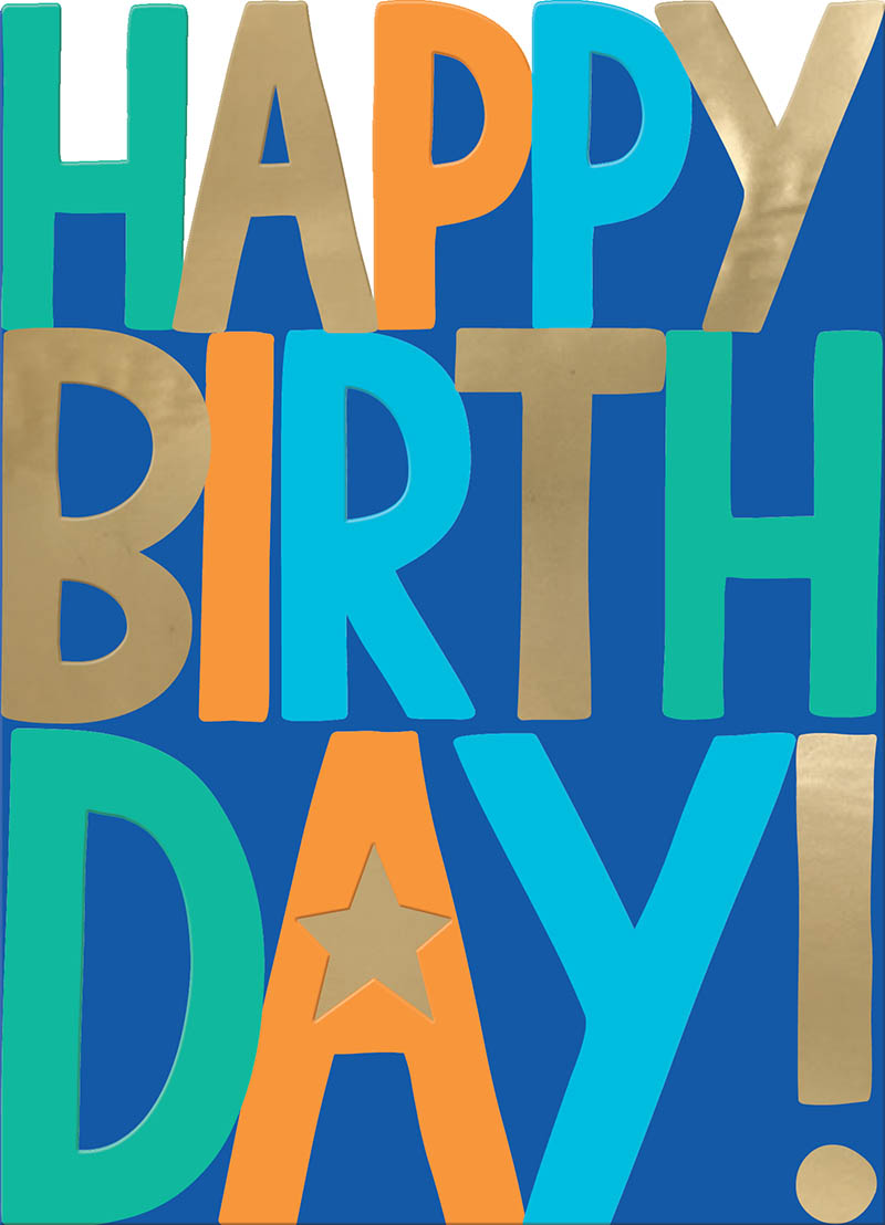 Strike: Happy Birthday Text