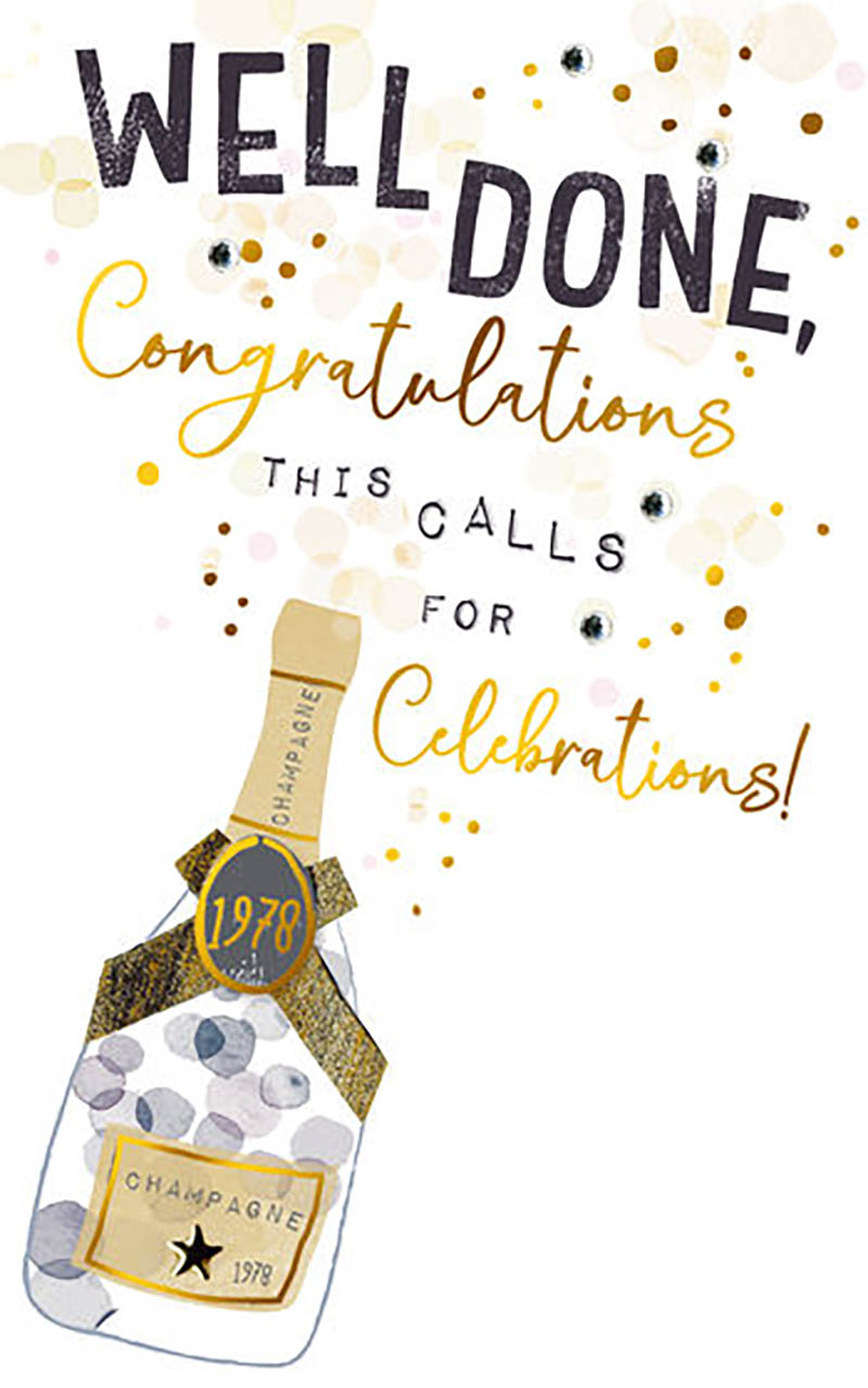 Cherish: Well Done Champagne